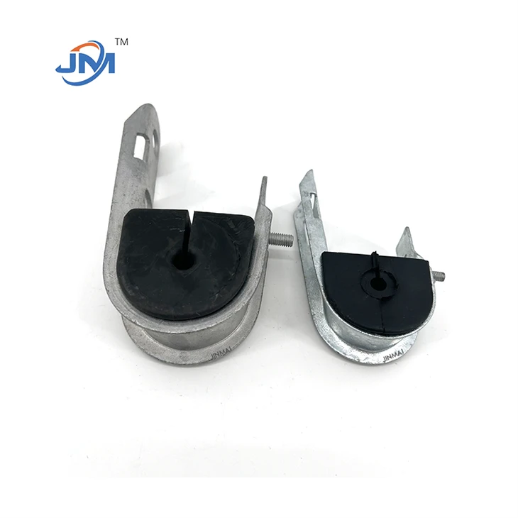Clamp Crog J Bachyn Poeth-DIP Galfanedig/ Clamp Atal Cebl ADSS ar gyfer Clamp Polyn