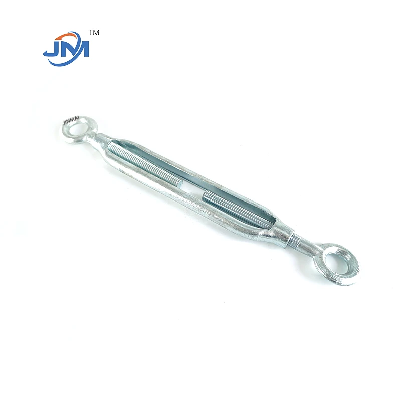 Hollt Corff Turnbuckle Bolltau Dip Poeth Galfanedig / Electro Galfanedig